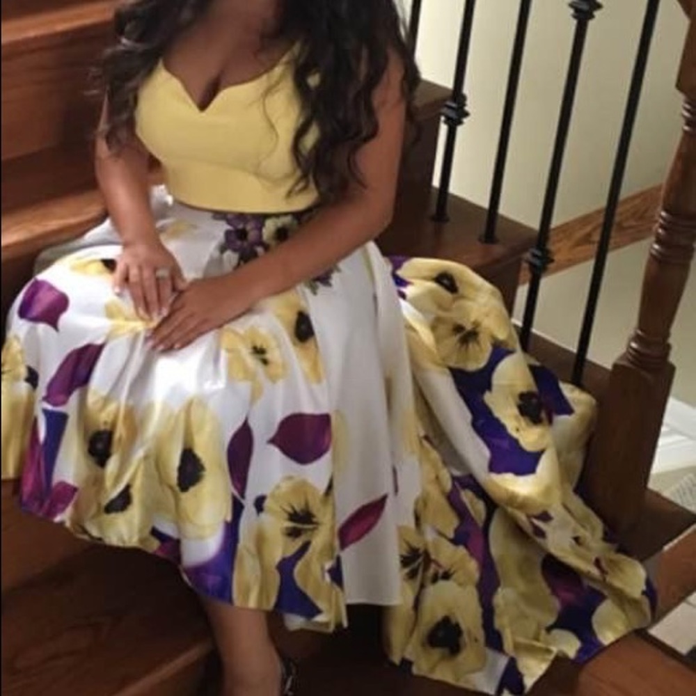 2-piece dress for an event